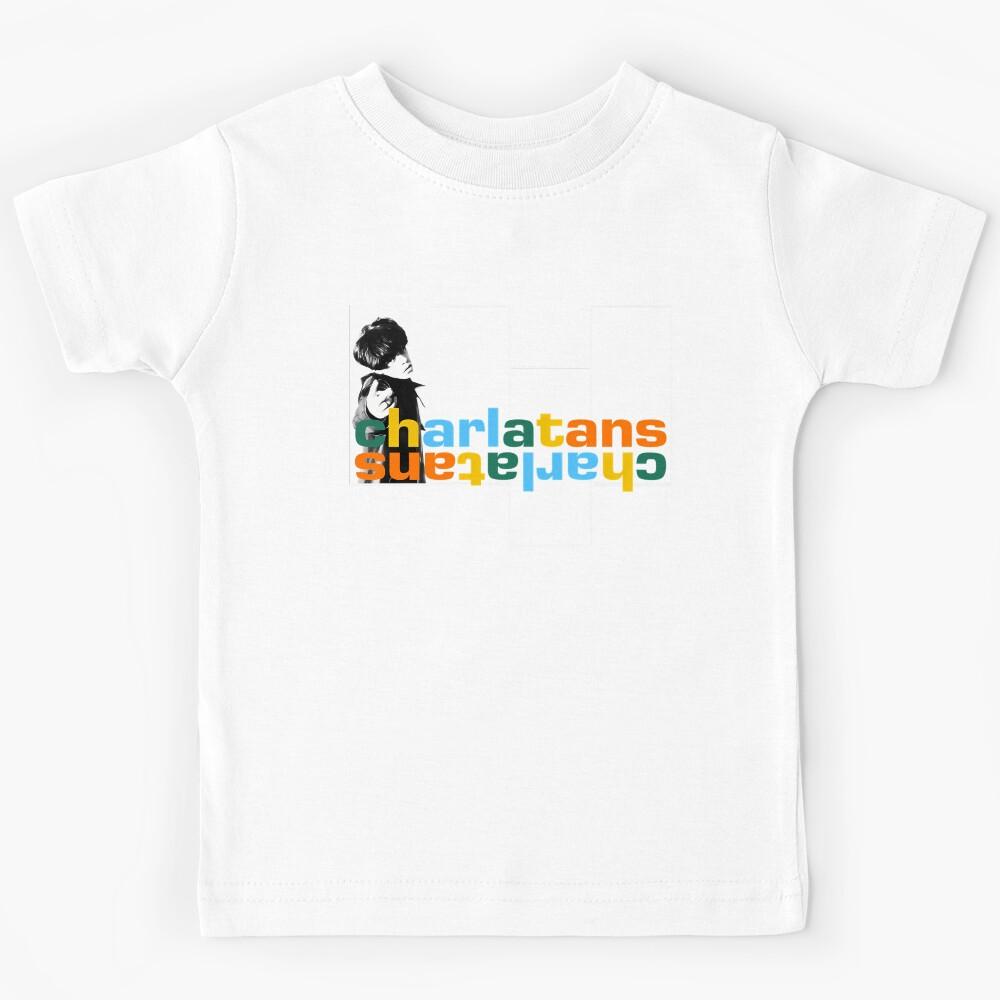 The Charlatans 1990 Up To Our Hips Some Friendly Tellin Stories Vintage Britpop Kids T-Shirt 160