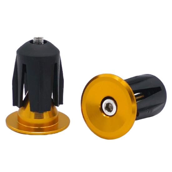 2 buc. Aliaj Aluminiu Ușor Rezistent la Rugină Rezistent la Uzură Dopuri Capăt Ghidon pentru Bicicletă de Șosea