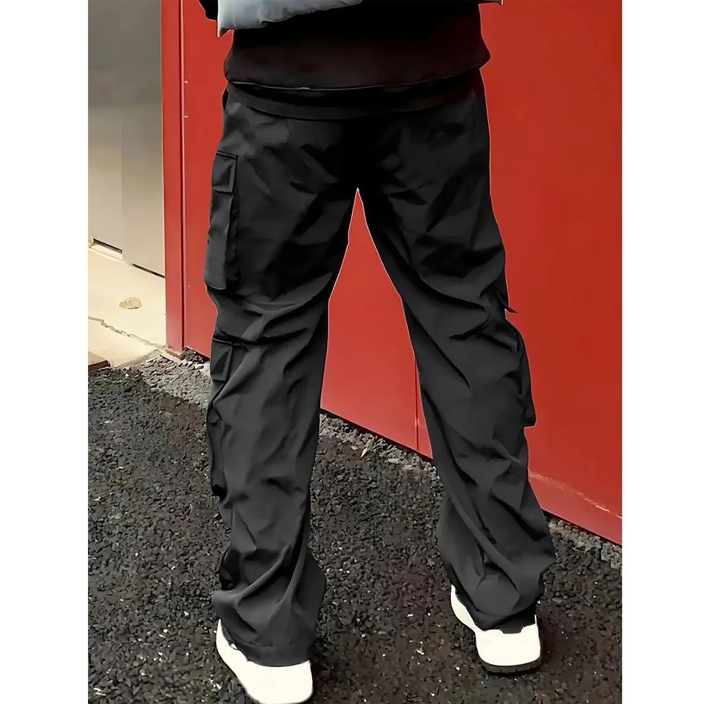 Men'S Sports Pants Running Pants Outdoor Pocket Work Pants Casual Pants