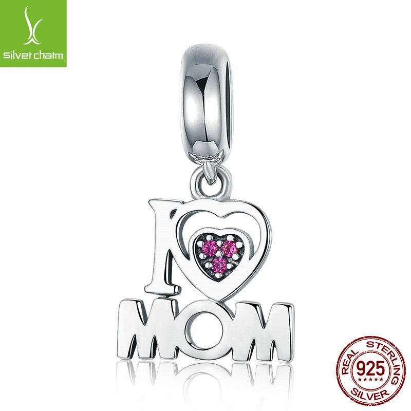 Warm Mother'S Day S925 Silver Beads Collection Picture, Mother'S Love English Lettering Diy Bracelet Beads
