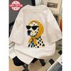 2026 Sommer Retro Damen Dalmatiner Print T-Shirt Unisex Atmungsaktiv Kurzarm Oversized Locker Lässig