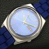 SEIKO AUTOMATIC 7009A JAPAN MENS VINTAGE BLUE COLOR DIAL WATCH a701473-5