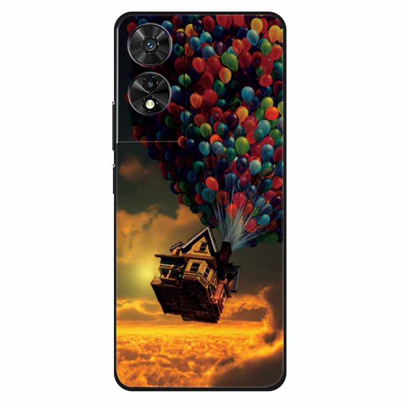 For TCL 505 Case Silicone Fashion Protective TPU Soft Funda for TCL 505 Phone Cover Animal Bumper for TCL505 Coque Shell Cute