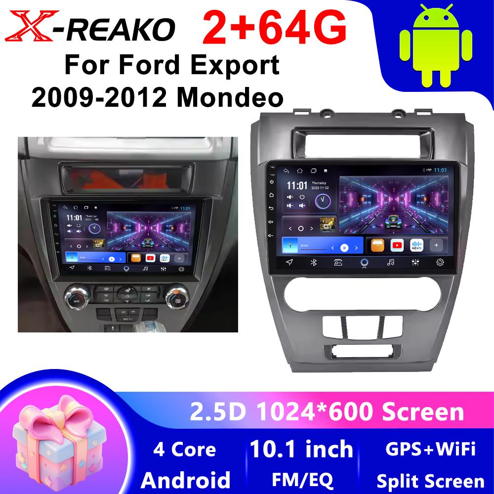 

Car Video Player for Ford Mondeo 2009-2012 GPS Navigation Built-in Dsp Carplay Autoradio Android Head Unit 4core-2+64g