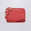 Vintage PU Leather Short Wallet With Zipper Coin Pocket Multiple Card Slots And Wrist Band Casual Portable Card Clip