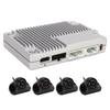 360 Degree Bird View System with Front Rear Left Right Backup Parking 4 Way Cameras Panoramic