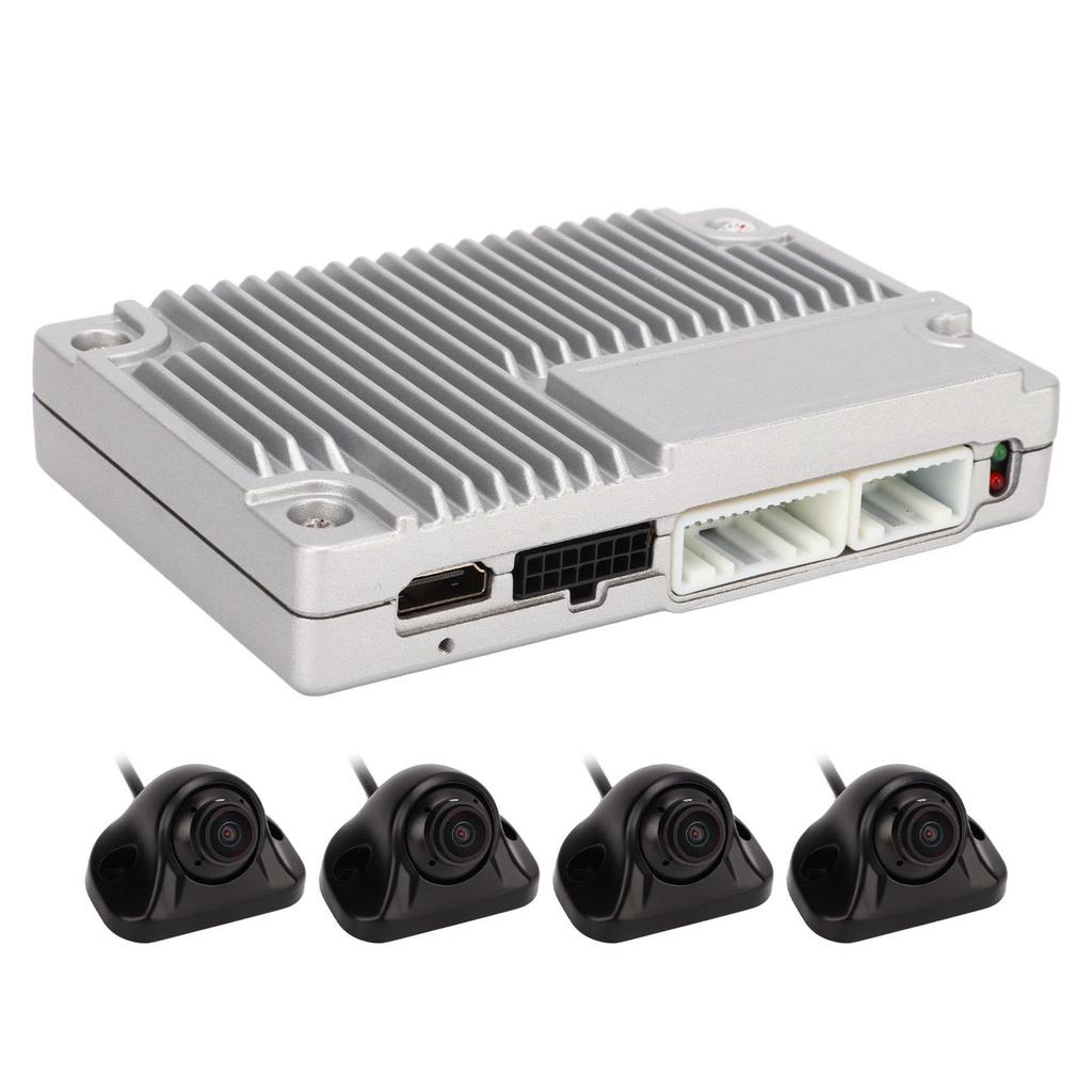 360 Degree Bird View System with Front Rear Left Right Backup Parking 4 Way Cameras Panoramic