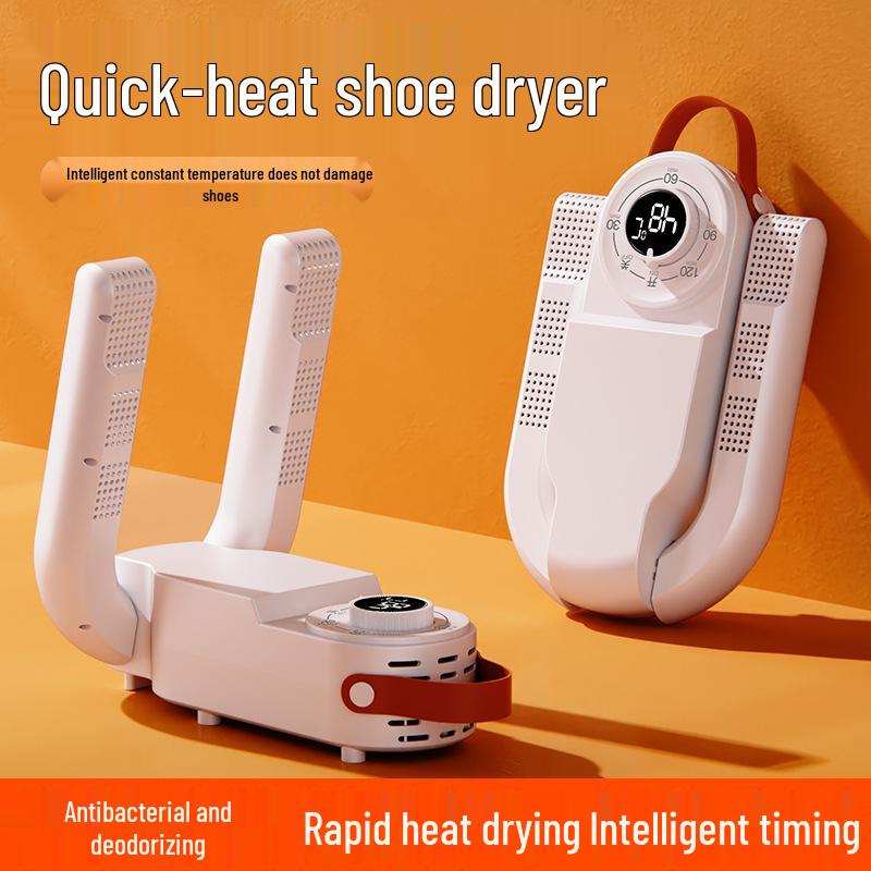 Smart Portable Shoe Dryer with Timer and Odor Removal