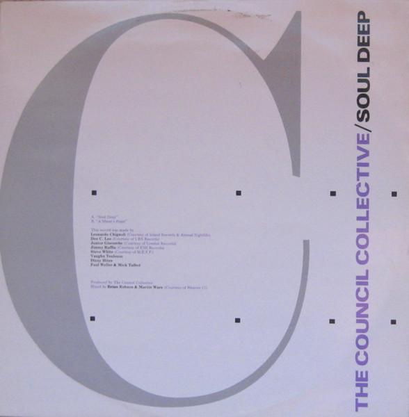 

12inch Record COUNCIL COLLECTIVE - Soul Deep 8816461 Polydor 1984 UK Pop Used