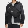 Nike Fabric One Shoulder Crossbody Bag, Sling Bag, Fanny Pack Regular Unisex Black Casual DN8114-010