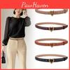 Waist Leather Strap With Alloy Heart Buckle For Women Trend Casual Wear Gift