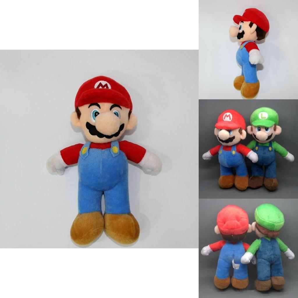 Louis Plush Toy With Super Soft Short Fur 25cm Cartoon Character Available In 4 Styles