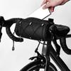 Bicycle Wear Resistant Pouch Bicycle Handlebar Bag Head Bag for Road Bikes Outdoor Riding Bicycling Folded Bikes