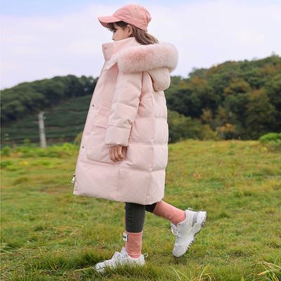 Kinder Daunenjacke 2023 Winter Mädchen Dicke weiße Entendaunen Warmer Mantel