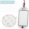 Energy-Saving 12V LED RV Lights with ON/Off Switch - 5W Daylight 6500K, 500LM - Interior Lighting for RV Van Trailer Camper Boat - Pack of 2