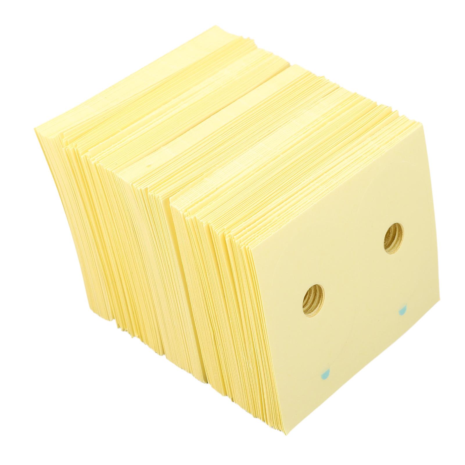 

500 шт. Защитные накладки для края линзы для очков, не скользящая двусторонняя наклейка для обработки края очков, полировка, ПЭТ мягкая пленка 28x39 мм