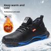 Work Shoe High Men Boots Men Woman Winter Steel Toe Boots Thickened Puncture Woman Sneakers Anti-smashing Work Shoes Men36-46