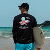 Peullaenisseopeu Men'S Loose Fit Rash Guard Ps011Bumt
