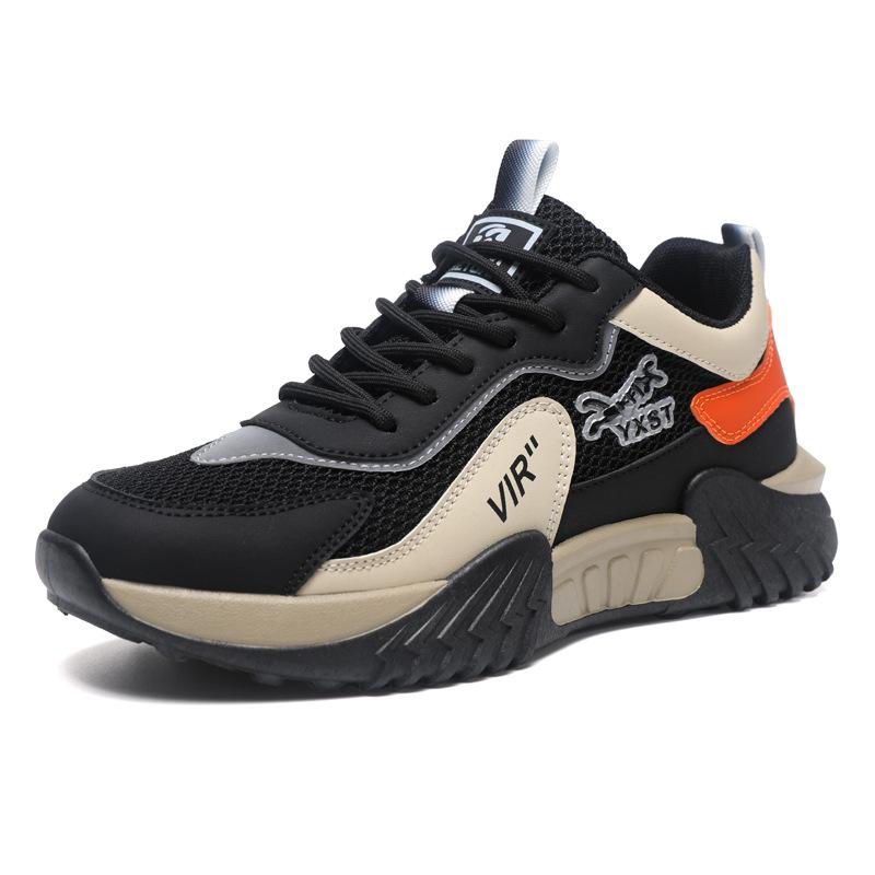 

Thick-soled breathable casual shoes men s summer new youth trend mesh wear-resistant low-top sports shoes outdoor men s shoes 39