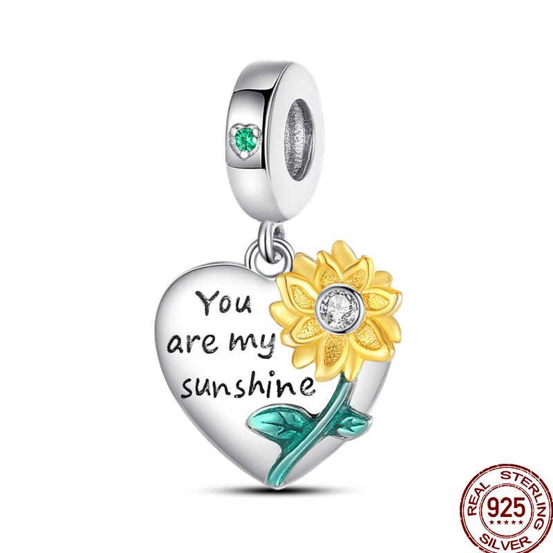 Copper Spring Insect Butterfly Series Gift Beads Suitable For 3Mm Original Bracelet Diy Birthday