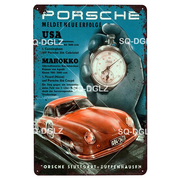 Brooklands Plaque Metal Sign Vintage Bar Decor Tin Sign Vintage Pub Bar Decor Metal Metalen Borden Racing Poster Plate