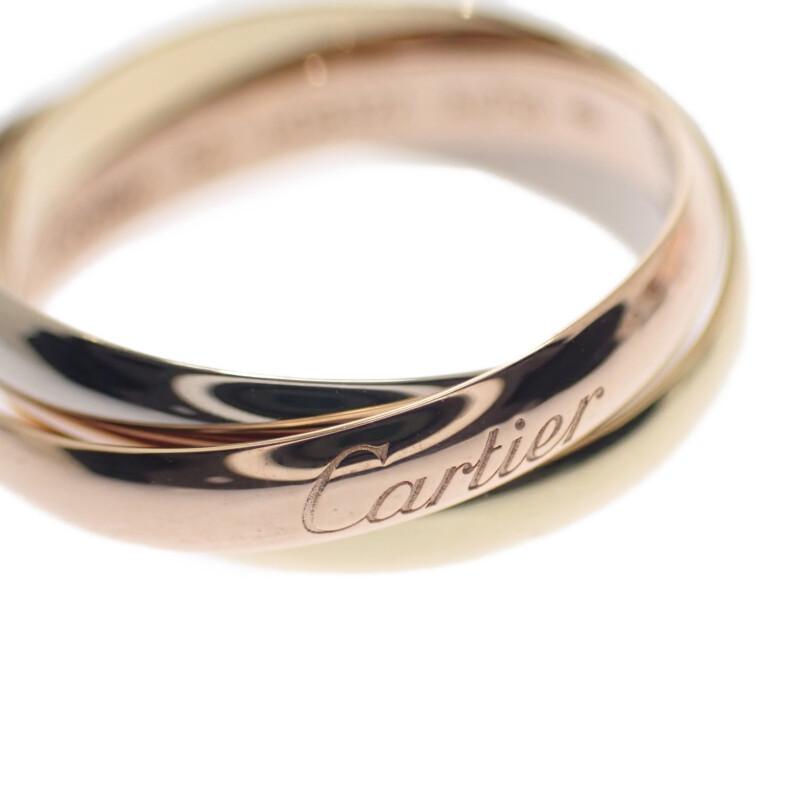 Cartier B4086152 #12(Rozmiar JP) 52 pierścionek K18 białe złoto/K18 żółte złoto Kobiety