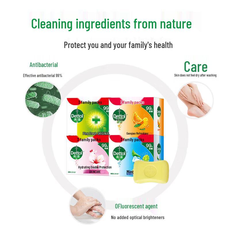 Dettol Moisturizing & Care Bar Soap