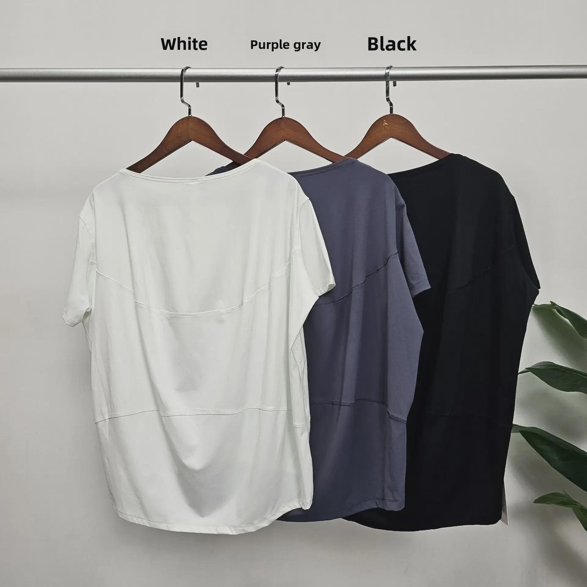 

Футболка Lulu Back-in-Action на одно плечо телесного цвета слим