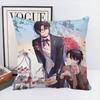 Federa Cuscino Anime Lord Of Mysteries Quadrato Camera da Letto Divano Cuscino Comfort per il Tempo Libero Decorazione Auto Casa