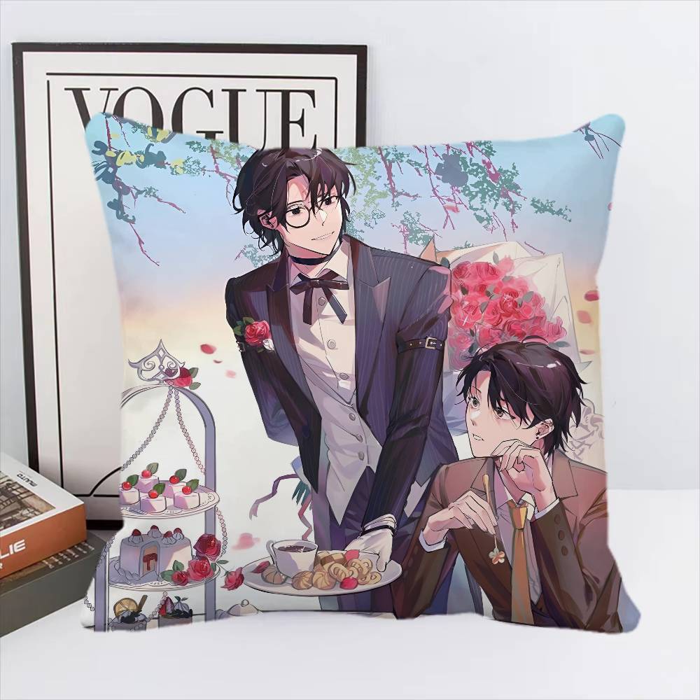 Federa Cuscino Anime Lord Of Mysteries Quadrato Camera da Letto Divano Cuscino Comfort per il Tempo Libero Decorazione Auto Casa