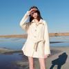 Sancai 2026 Winter Wool Double-Faced Lapel Coat