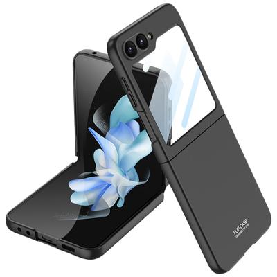 Ultra-thin Case for Samsung Galaxy Z Flip 6 Flip6 5G Shockproof Skin Feel with Front Screen Film Protective Cover