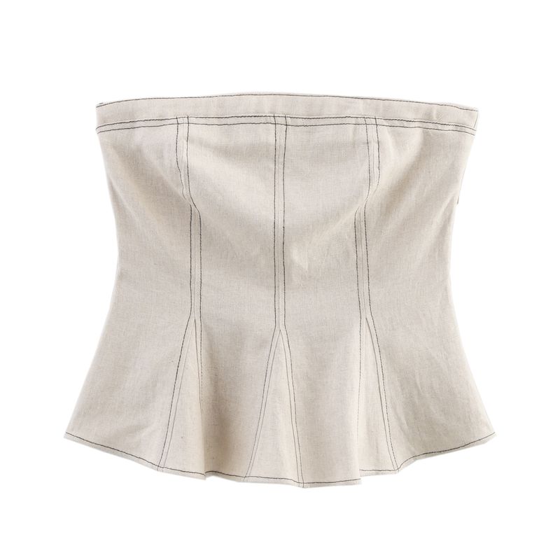 

Kaslead New Arrival Women s Clothing Fashion Style Contrast Color String Decoration Tops Casual Pants 3473998 3411998 Tops L