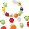 Glass Beads Fruit Charm For DIY Necklace Bracelet Earrings Jewelry Making Craft Accessories