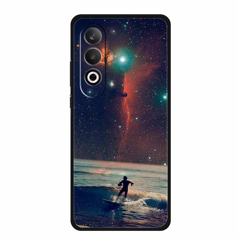 Für OnePlus Nord CE4 Hülle Weiche Schwarze Silikonhüllen Abdeckung für OnePlus Nord CE 4 5G Cartoon Tier Funda 6.7" 1+ Nord CE4 Abdeckung