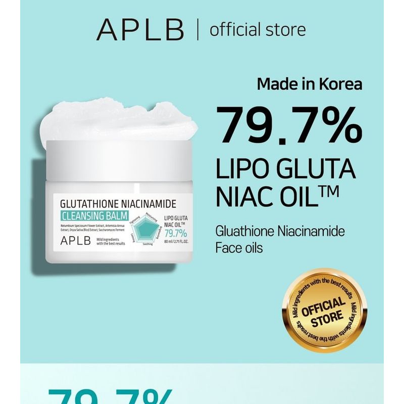 APLB - Glutathione Niacinamide Cleansing Balm