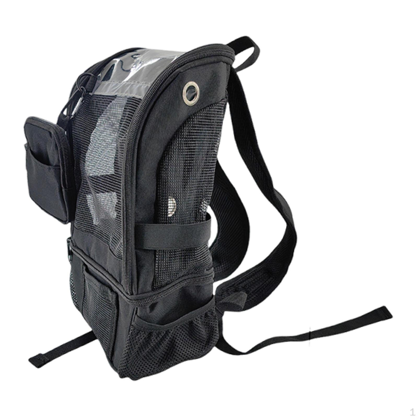 

Oxygens Concentrator Backpack Accessories Practical Professional Lightweight Portable Carrying Bag чорний