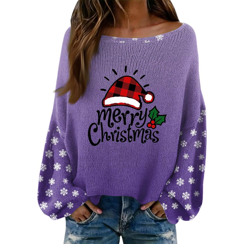 Women's Fashion Long Sleeved Elegant Sweater Top