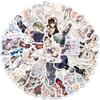 50Pcs/Set Lolita Girls Series 01 Stickers DIY Fashion Mixed Waterproof Doodle Decals Stickers