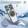 Shockproof Folding Stand Holder Magnetic Case For iPhone 17 Air 16 15 12 13 14 Pro Max Plus Rotating Bracket Clear Armour Cover