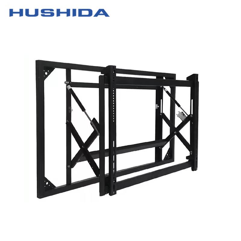 HUSHIDA Hydraulic Stand for 32-55 Inch Commercial Displays CN plug (adapter included)