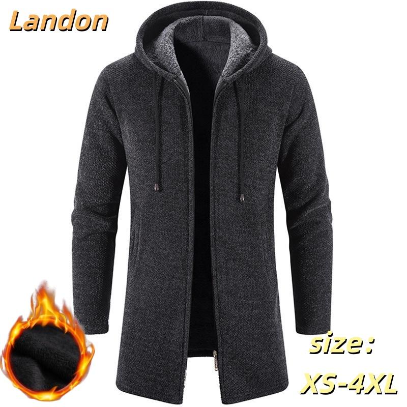 Autumn and Winter Plus Velvet Trend Handsome Color All-match Cardigan Chenille Outer Sweater Sweater Jacket Windbreaker