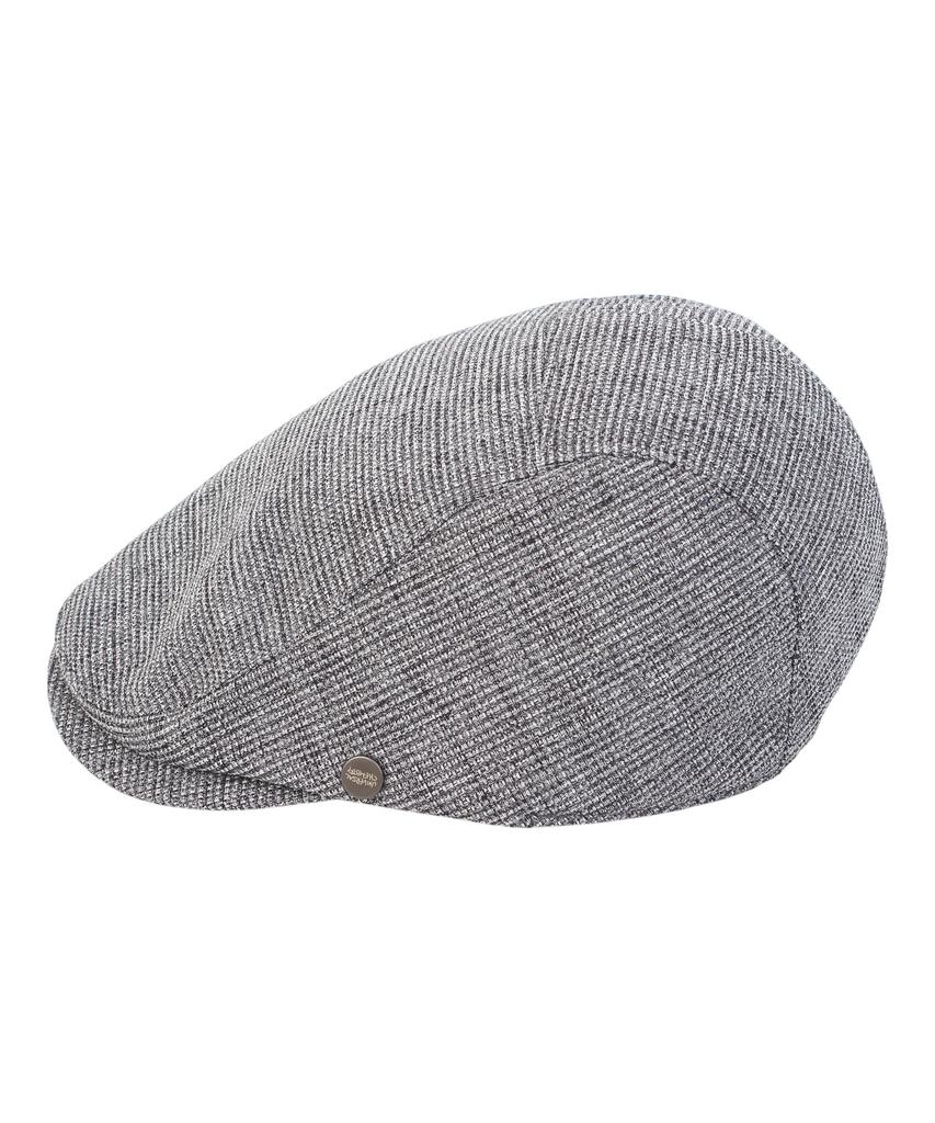 Small Check Gray Hunting Cap