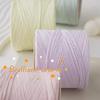 100% Coarse Cotton Grass Thread Crochet Material Summer Breathable Yarn DIY Hand Woven Crochet Bag Straw Hat Craft Material