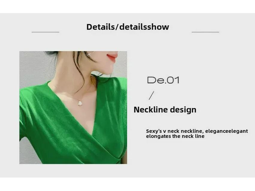 2024 Sommer V-Ausschnitt Slim Kurzarm Mesh T-Shirt Pullover für Damen