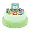 Frosch Hüpf- und Fangspiel Elektronische Musik Rotierendes Knall-Brettspiel für Kinder über 3 Jahre