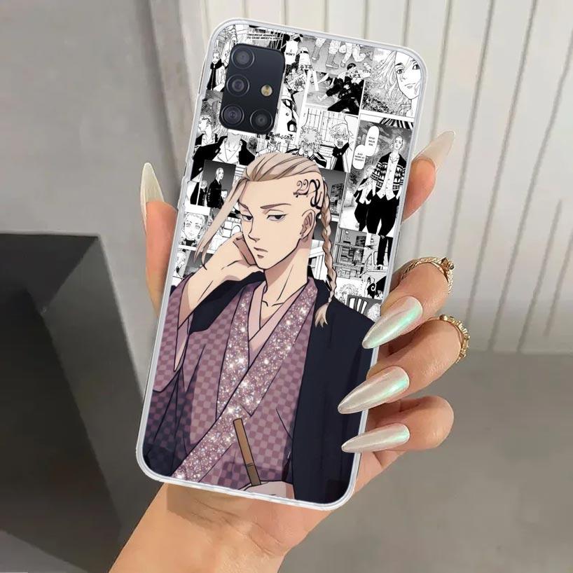 Anime Tokyo Aevengers Phone Case for Samsung Galaxy A52 A32 A22 A12 A02S A50S A30S A10S Note 20 Ultra 10 Plus S10 A31 A20 A71 A7