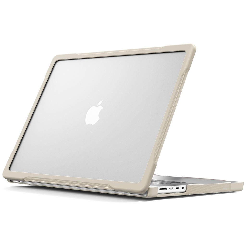 For MacBook Pro 16 tommer (2024) (2023) (2021) A2485 A2780/A2991 (M1/M2/M3) PC+TPU Bærbar PC-deksel Anti-fall Støtsikkert Etui