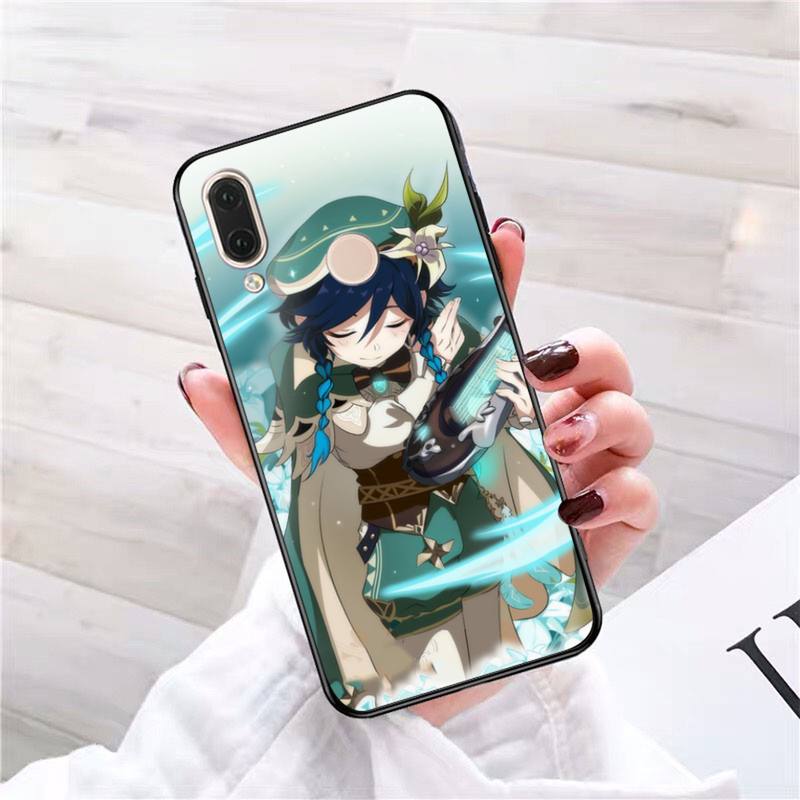 Genshin Impact Venti-Telefonhülle für Redmi 9A 8A 6A Hinweis 9 8 10 11S 8T Pro Max 9 K20 K30 K40 Pro PocoF3 Note11 5G-Hülle