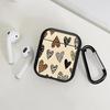 Earphone Cover Case For Airpods 4 2 1 Pro2 3 Pro Pro3 Leopard Heart Love Cases
